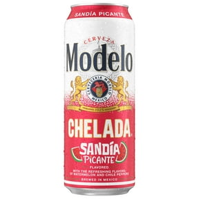 Modelo Chelada SandÃa Picante Mexican Import Flavored Beer, 24 fl. oz. Single Beer Can, 3.5% ABV
