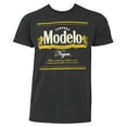 thumbnail image 1 of Modelo Especial 35303-Large Modelo Negra Gray Mens Beer Logo T-Shirt - Large, 1 of 1