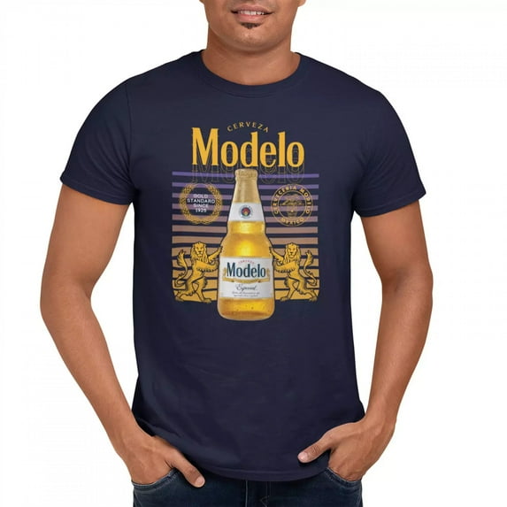 Modelo Especial 872815-2xlarge Modelo Especial Gold Standard Vintage T-Shirt, Blue - 2XL