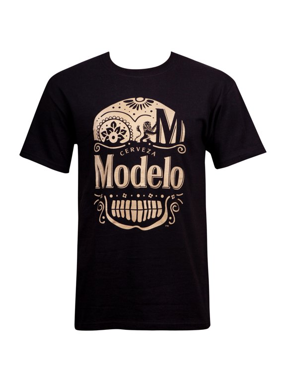 Especial Gold Ink Day of the Dead Black T-shirt-2XLarge