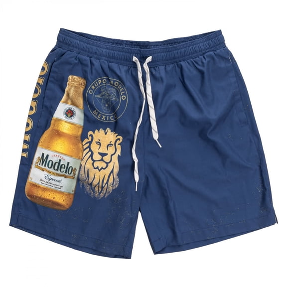 Modelo Especial Golden Logo Board Shorts-Medium