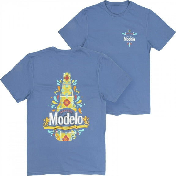 Modelo Especial Heritage Bottle Front and Back Print T-Shirt-Large