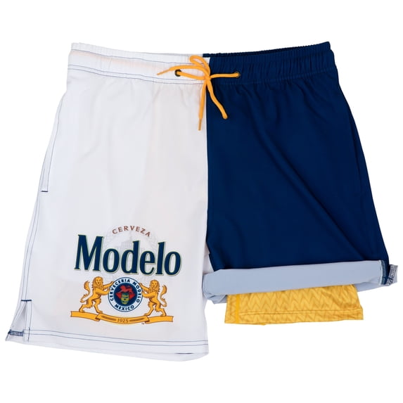 Modelo Especial Logo 6 Inseam Lined Swim Trunks-Small (28-30)