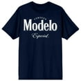thumbnail image 1 of Modelo Especial Logo Men's Navy Crew Neck Tee - M, 1 of 3