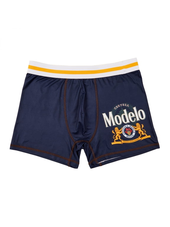 Especial 879850-xlarge 40 Logo Striped Band Mens Underwear Boxer Briefs - Extra Large - Size 40-42
