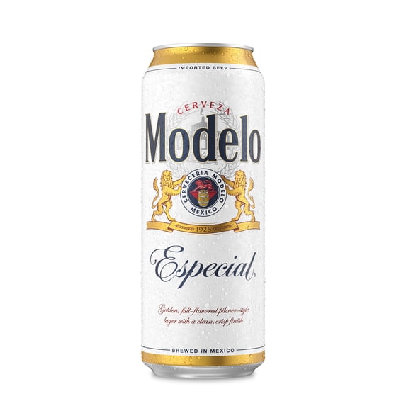 Modelo Especial Mexican Lager Import Beer, 24 fl. oz. Single Beer Can, 4.4% ABV