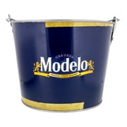 Modelo Galvanized 6-Pack Ice Bucket with Opener