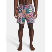 Men's and Big Men's Print Board Shorts, Sizes S-3XL