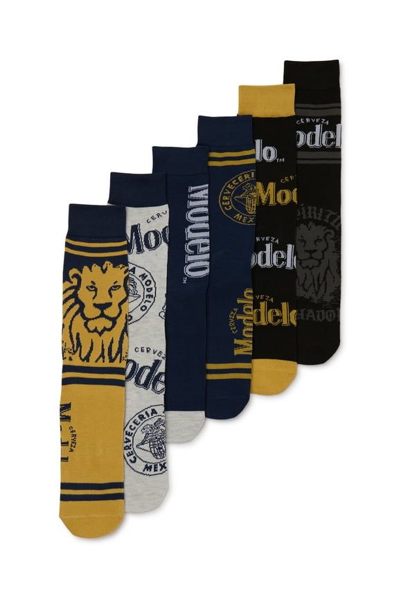 Modelo Crew Socks, 6-Pack