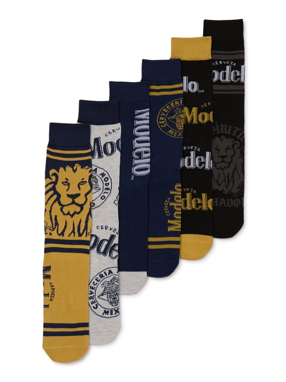 Modelo Crew Socks, 6-Pack