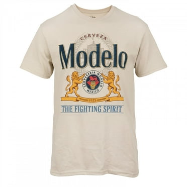 Modelo Men's Logo Short Sleeve Graphic T-Shirt Natural XX-  US