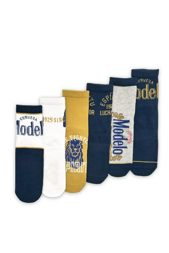 Men's Quarter Socks, 6-Pack, Size 8-12