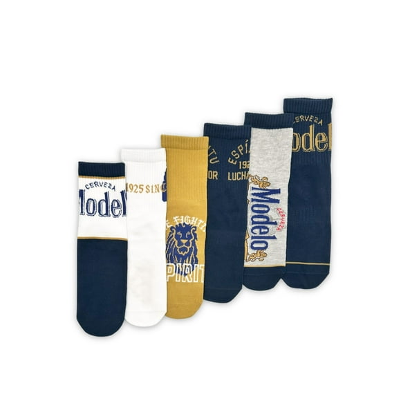 Men's Quarter Socks, 6-Pack, Size 8-12