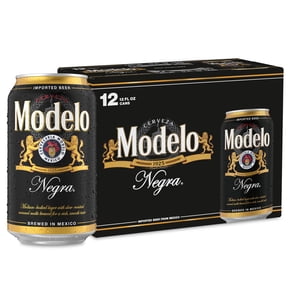 Modelo Negra Amber Lager Mexican Import Beer, 12 pack 12 fl. oz. Cans, 5.4% ABV