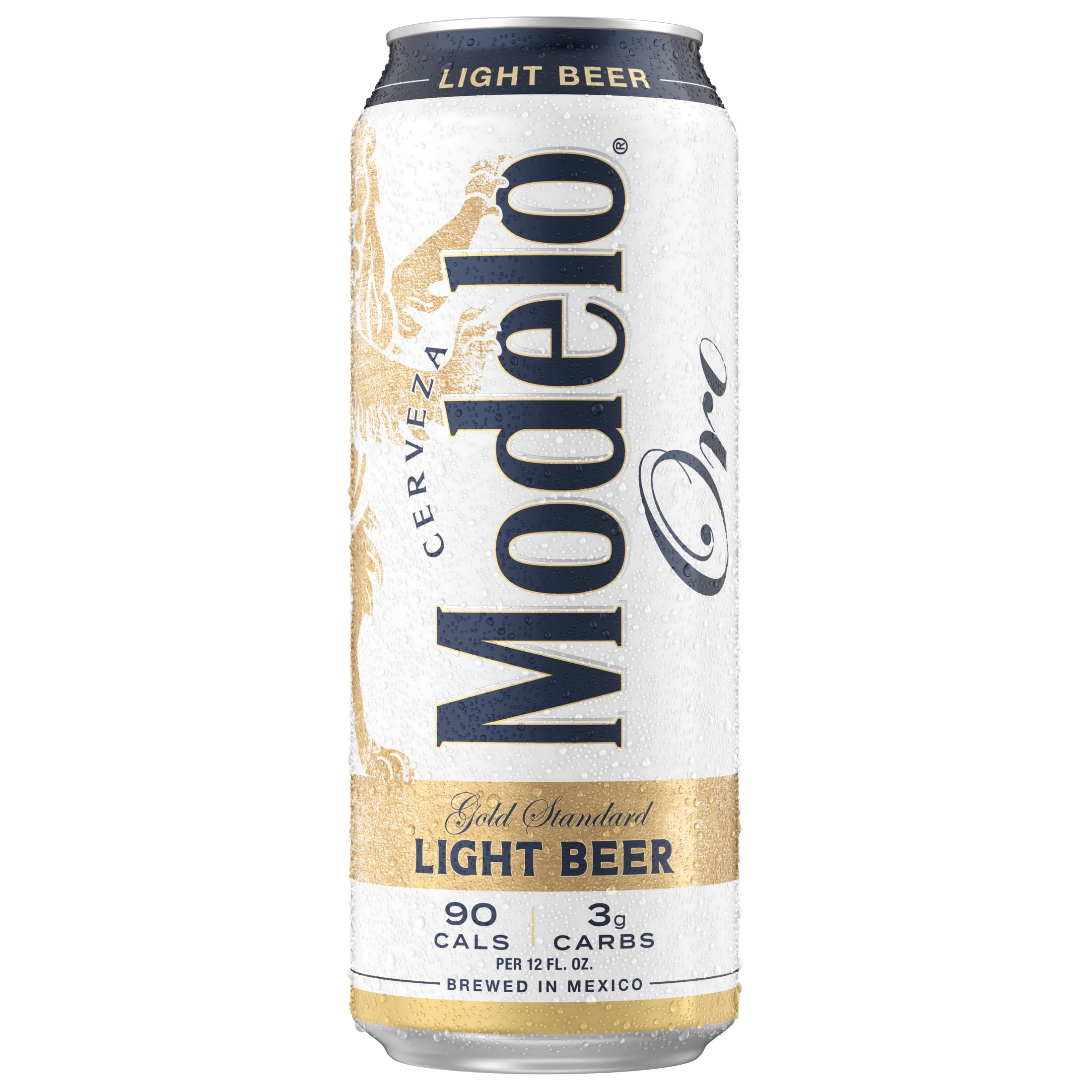 Modelo Oro Mexican Lager Import Light Beer, 24 fl. oz. Single Beer Can, 4.0% ABV