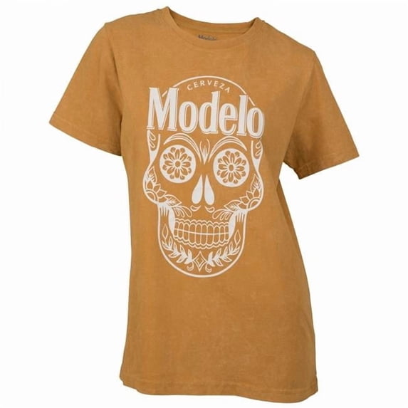 Modelo Women's Logo Skull Short Sleeve Graphic Tee - 35-673-96 XX- US