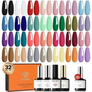 Modelones 32 PCS Gel Nail Polish Set
