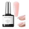 thumbnail image 1 of modelones Builder Rubber Gel Base Coat for Nails, Nude Pink Rubber Base Gel Nail Polish for Strengthen Apex Building Extension Protect Weak Nails Long Last U V Manicure Gift for Women, 1 of 8