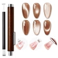 thumbnail image 1 of Modelones 3-in-1 Cat Eye Magnet, Double-Ended Cat Eye Magnet for Nails Multi-Function Nail Tool with Wide & Narrow Tips Strong Magnetic Stick for Cateye Gel Polish, DIY & Professional Salon Use, 1 of 8