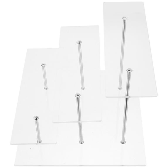 TABLZONE Modern Acrylic Fragrance Display Shelf 1 Pack 7.86 x 7.07 x 6.09 for Women Home Decor and Vanity Organizer