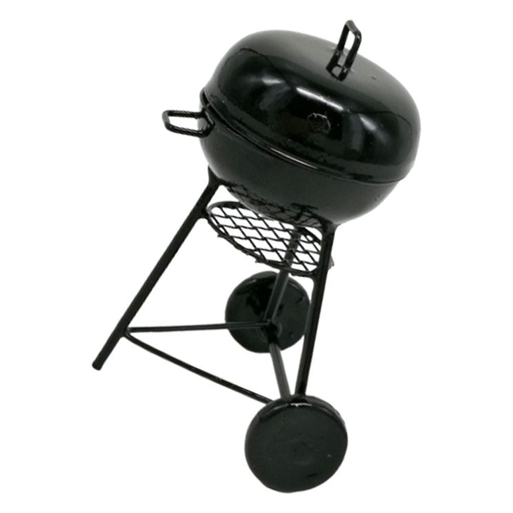 Models Metal Barbecue Ornament Miniature Drill Figurines Decor Kids