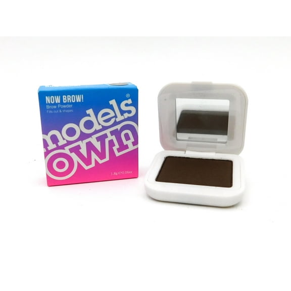 Models Own Now Brow! Brow Powder : Deep Brown  .07 oz