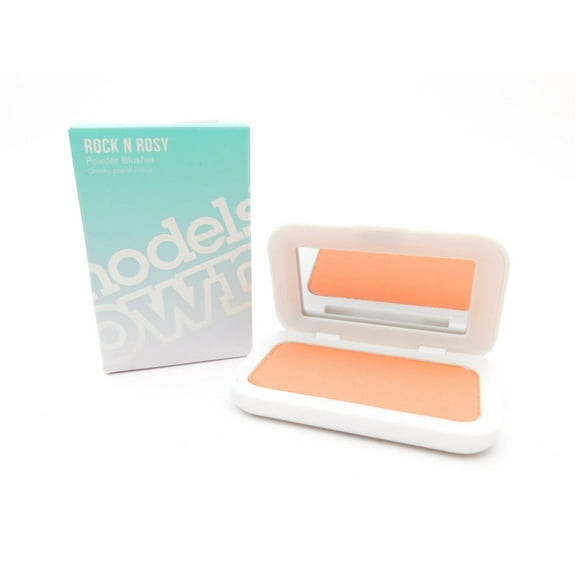 Models Own Rock N Rosy Powder Blusher,Orange Sugar Shimmer 06 .09oz