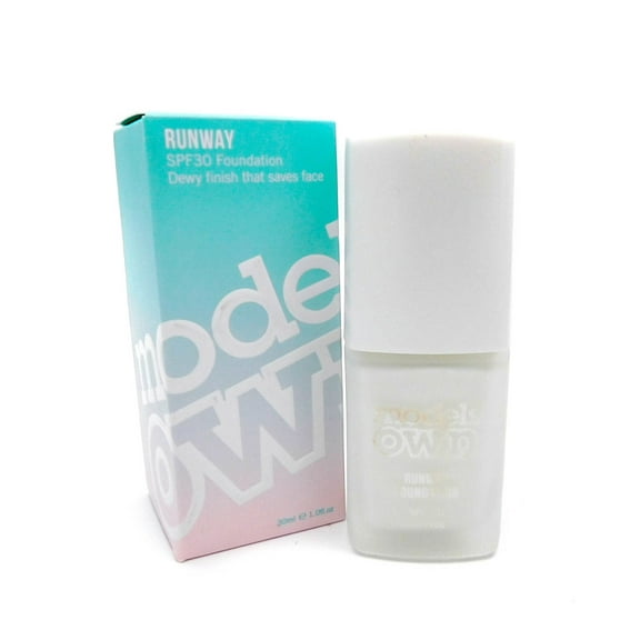 Models Own Runway SPF30 Foundation, White 01  1.0 fl oz