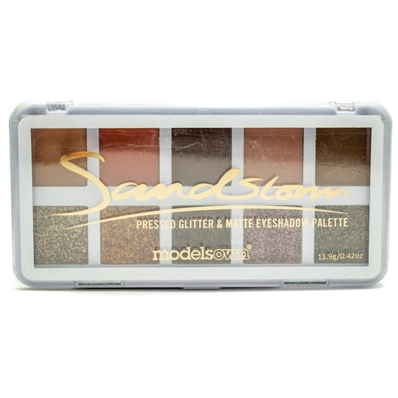 Models Own SANDSTORM Pressed Glitter & Matte Eyeshadow Palette .45oz