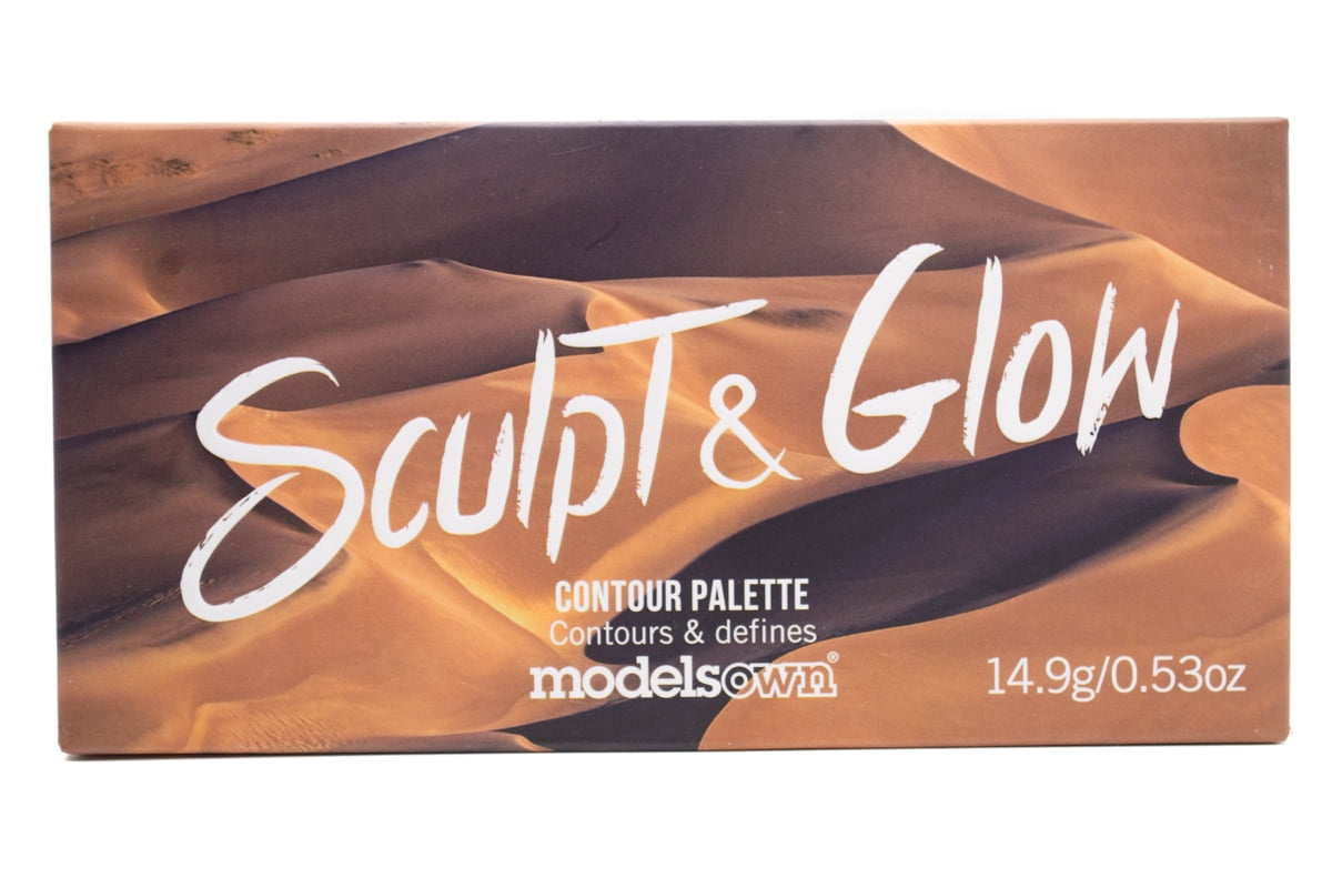 Models Own Sculpt & Glow Contour Palette, 02 Light to Medium .53oz