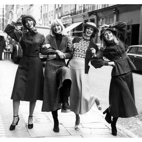 Models Showing Some Of The Styles In Mary Quant'S New Ginger Group Collection In London History