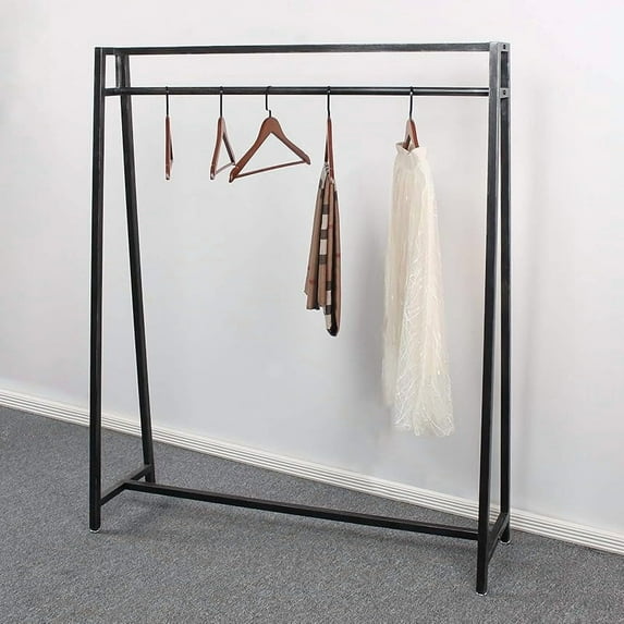 Moden Metal Clothes Rack with Clothing Hanging Rack Organizer for ...