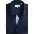 thumbnail image 1 of Modena Men's Short Sleeve M300TSSS Dress Shirt - Powder Blue -15, 1 of 1