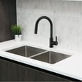 thumbnail image 1 of Stylish Modena Ht 14" Matte Black Single Handle Pull Down Kitchen Faucet K-131N, 1 of 11
