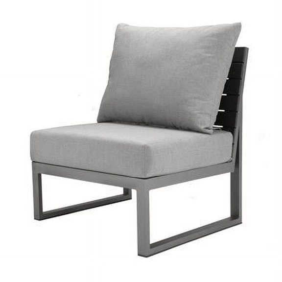 Modera SF-3203-131 Aluminum Modular Lounge Armless Chair