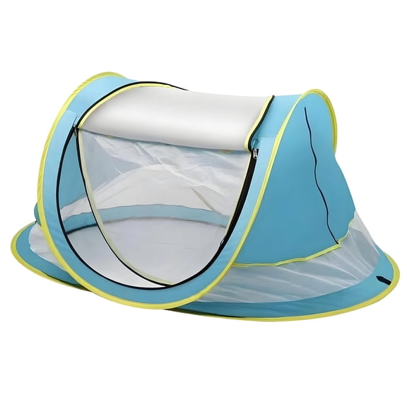Moderate Size Children's Play Tent With Sun Blocking Fabric And Ventilation Canopy For Outdoor Indoor Use