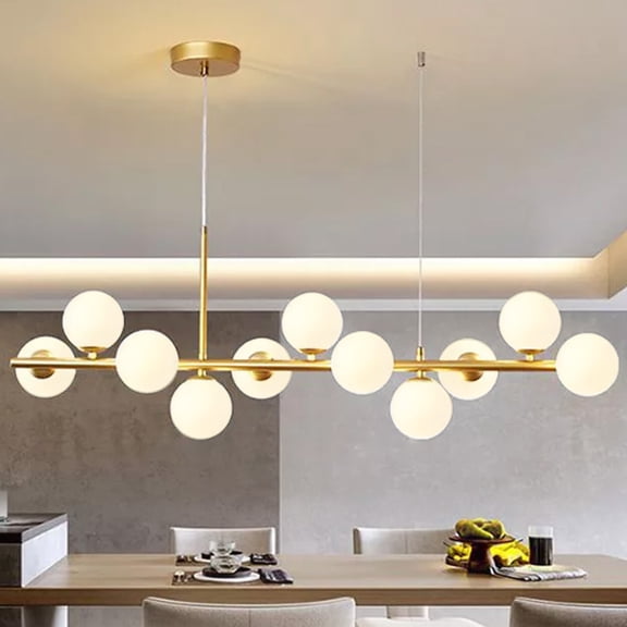 Modern 11-Light Nordic Pendant Light,Suitable For Kitchens, Living Rooms, Dining Rooms, And Bedrooms