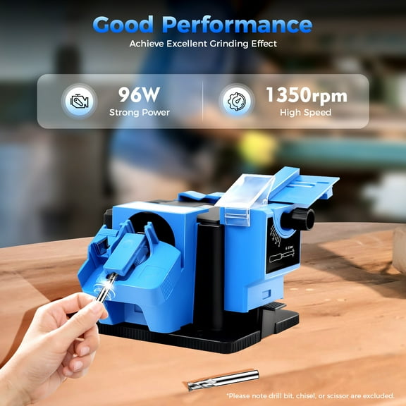 Modern 110V Electric Sharpener with 180 Mesh Grinding Wheel - Lightweight Design, Quick Sharpening for Scissors & Blades