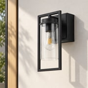 Modern Outdoor Lights with GFCI Outlet