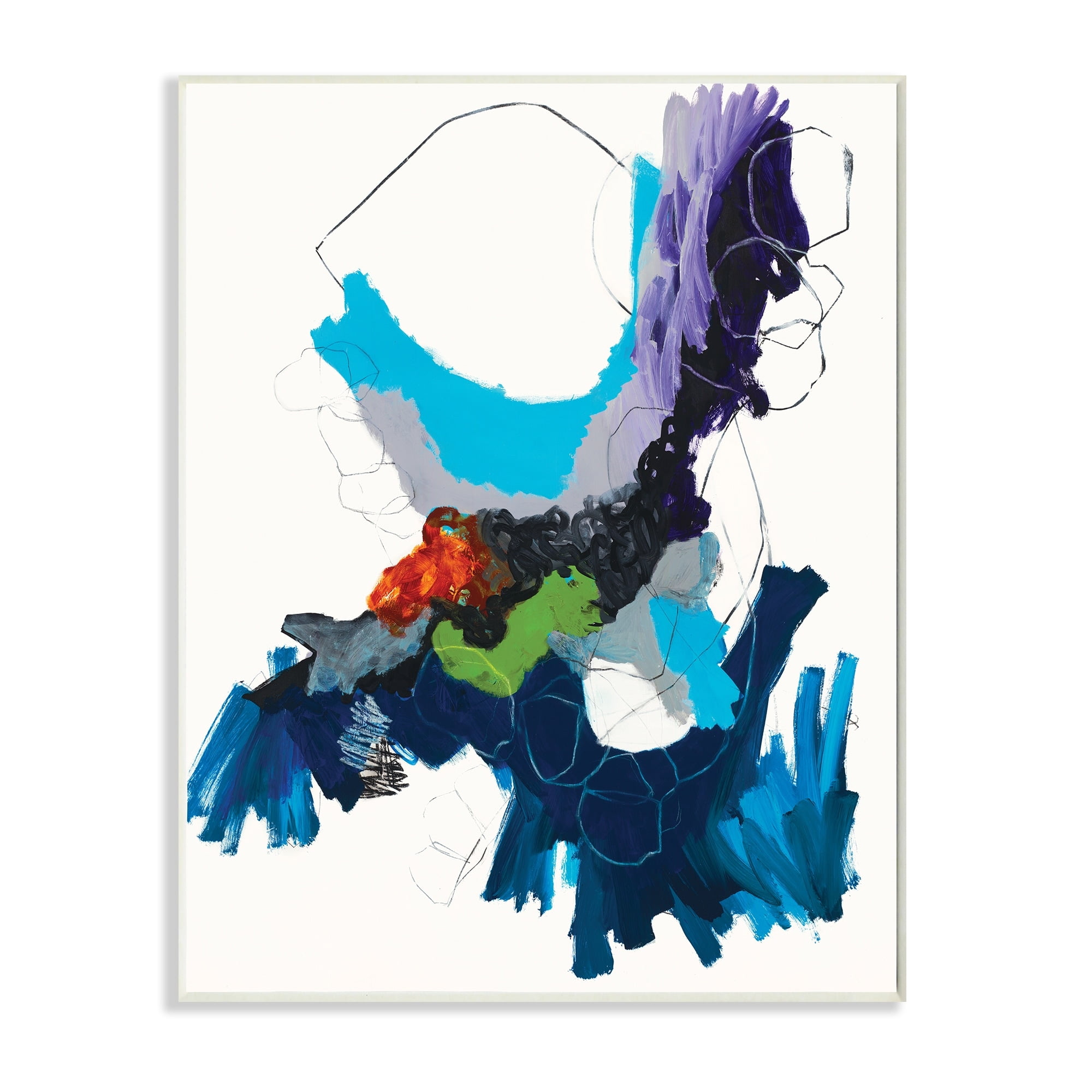 Modern 13 in x 19 in Framed Painting Art Prints, by Stupell Home Décor