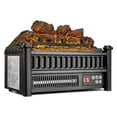 thumbnail image 1 of Modern 16" Electric Fireplace Log Set with Remote - Adjustable Flame Brightness, Timer Function, Energy Efficient Heater, 1 of 11