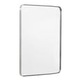 thumbnail image 1 of Open Box Modern 22 x 30 In Rectangular Hanging Bathroom Mirror,, 1 of 9