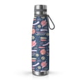 thumbnail image 1 of Modern 29oz Stainless Steel Insulated Thermos with Tea Filter, 360° Printed Travel Bottle, Leakproof BPA-Free Flask with Anti-Slip Base, 304 Inner & 201 Outer, Vacuum Cup, 1 of 6