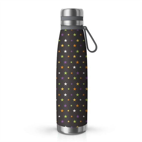 Modern 29oz Stainless Steel Insulated Thermos with Tea Filter, 360° Printed Travel Bottle, Leakproof BPA-Free Flask with Anti-Slip Base, 304 Inner & 201 Outer, Vacuum Cup