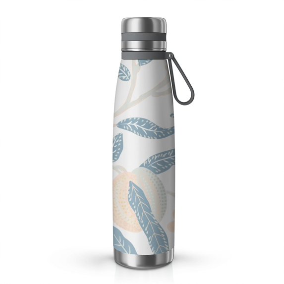 Modern 29oz Stainless Steel Insulated Thermos with Tea Filter, 360° Printed Travel Bottle, Leakproof BPA-Free Flask with Anti-Slip Base, 304 Inner & 201 Outer, Vacuum Cup
