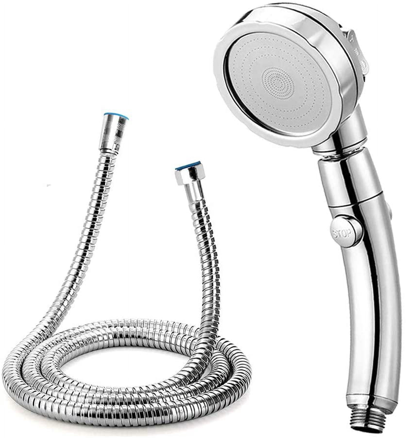 Modern 3-Setting Detachable Shower Head with 59-Inch Hose, High ...