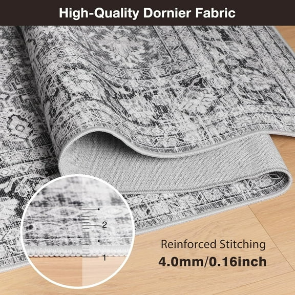 Modern  30" x 48" Hard Floor Chair Mat, Anti-Slip Office Mat for Hardwood & Tile, Easy Glide Rolling Chair Mat for Home & Office