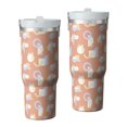 thumbnail image 1 of Modern 30oz Handheld Travel Tumbler with Handle – Double Wall Stainless Steel Insulated Cup, Flip Straw Lid, Leak-Proof & BPA-Free for Hot and Cold Drinks – Durable Coffee & Juice Mug White, 1 of 7