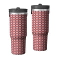 thumbnail image 1 of Modern 30oz Handheld Travel Tumbler with Handle – Double Wall Stainless Steel Insulated Cup, Flip Straw Lid, Leak-Proof & BPA-Free for Hot and Cold Drinks – Durable Coffee & Juice Mug Black, 1 of 7