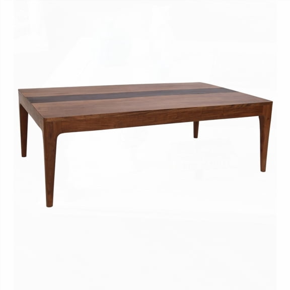 Modern 70x35x30" Acacia Wood Dining Table: Rustic Elegance for Your Home